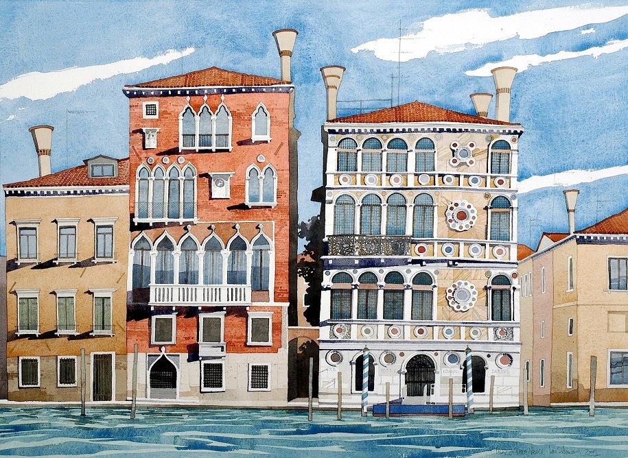 Venice Palazzo Dario. (S) copy
