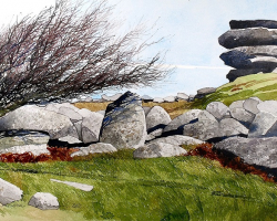 Bodmin Moor. The Cheesewring copy