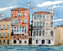 Venice Palazzo Dario. (S) copy
